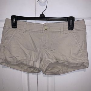 Hollister Khaki Shorts
